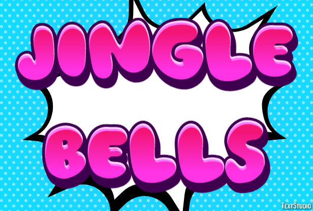 Jingle Bells Efekt tekstowy