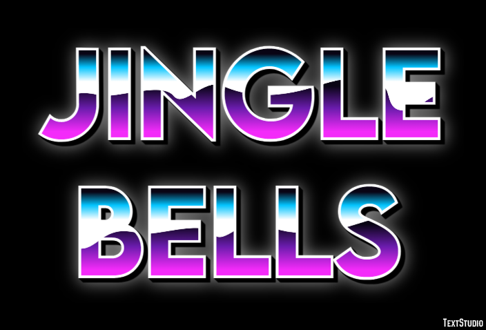 Jingle Bells Efekt tekstowy