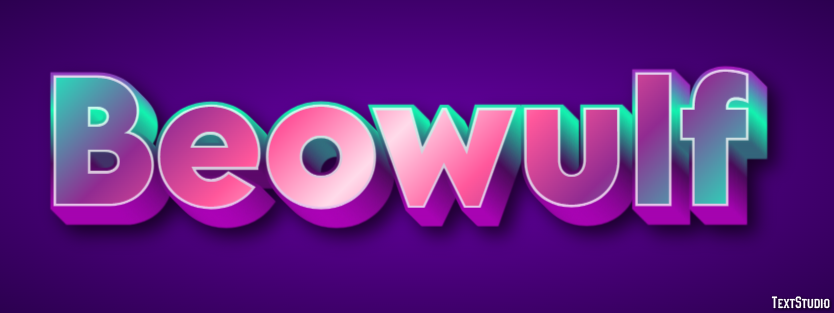 Beowulf テキスト効果