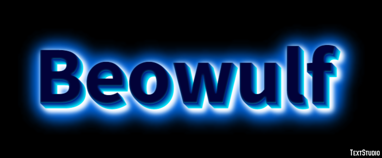 Beowulf Text Effect