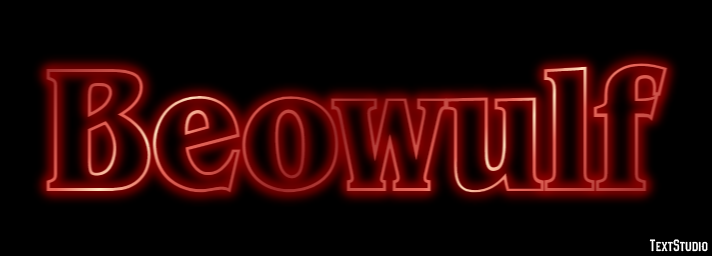 Beowulf テキスト効果