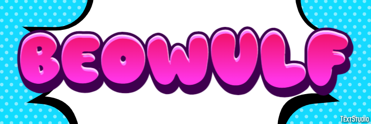 Beowulf Text Effect