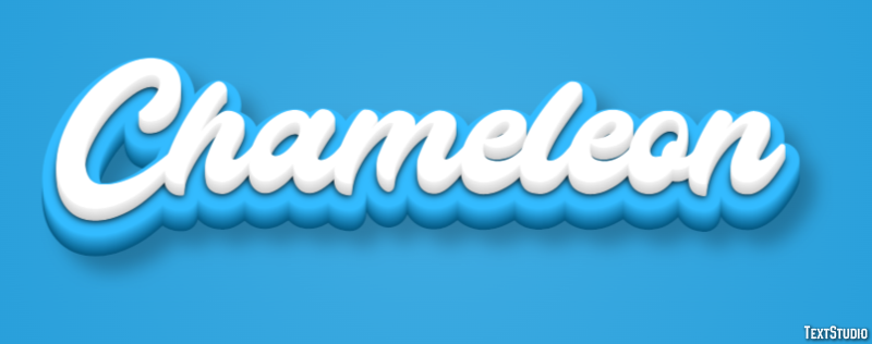 Chameleon Text Effect