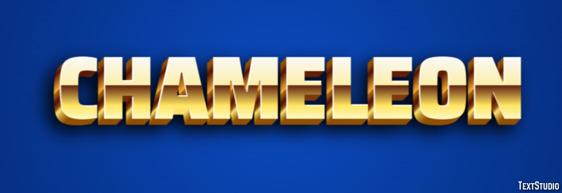 Chameleon Text effect