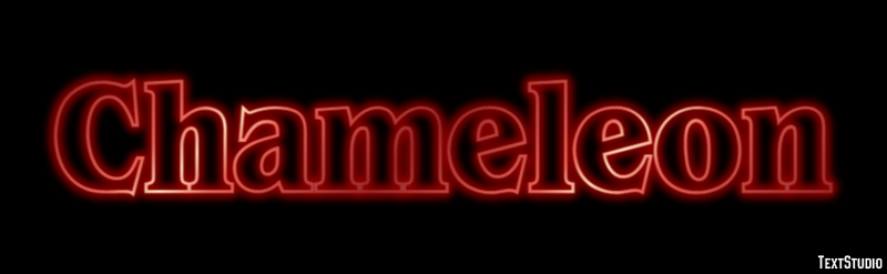 Chameleon Text effect