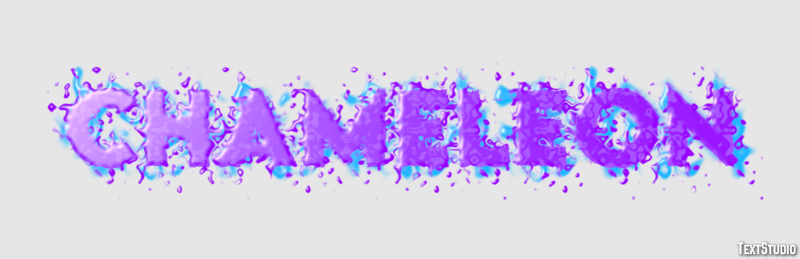 Chameleon Text Effect
