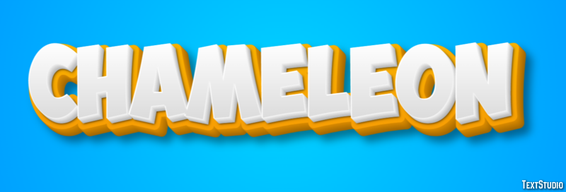 Chameleon Text effect