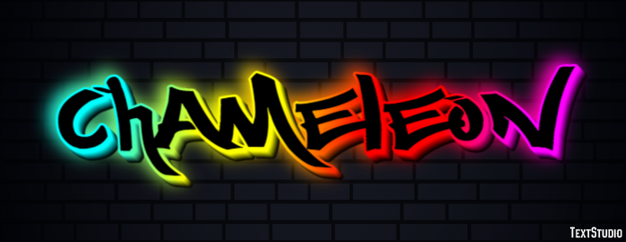 Chameleon Text effect