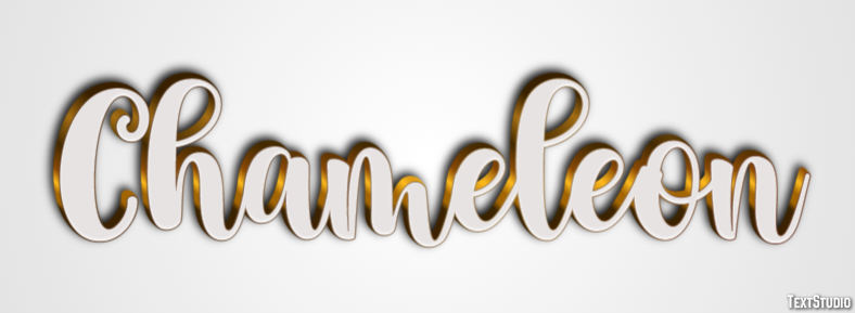 Chameleon Text effect