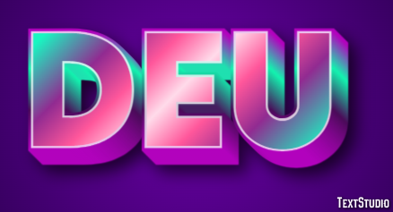 Deu Efeito do texto