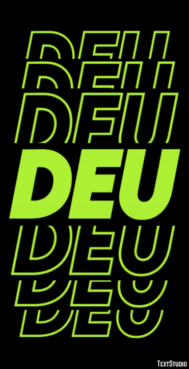 Deu Efeito de texto
