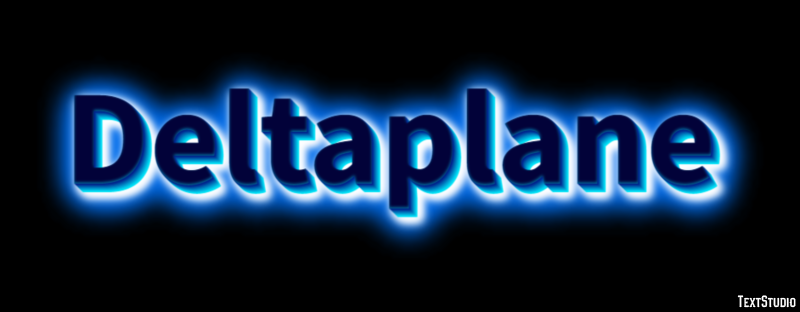 Deltaplane Texteffekt