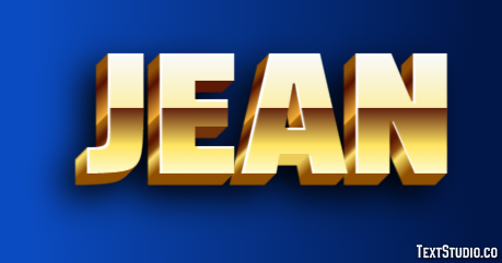 Jean Text Effect