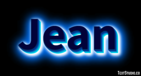 Jean Text Effect