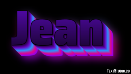 Jean Text Effect