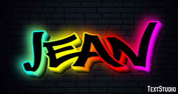 Jean Text Effect