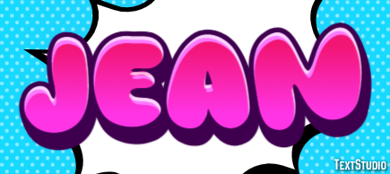 Jean Text Effect