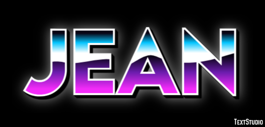 Jean Text Effect