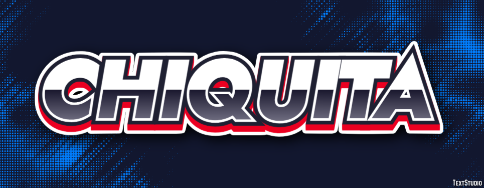 Chiquita Text Effect