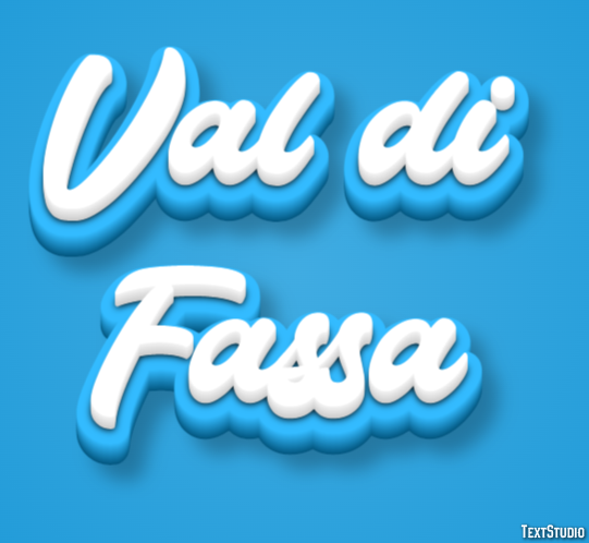 Val di Fassa Efekt tekstowy