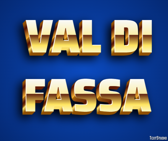 Val di Fassa Efekt tekstowy