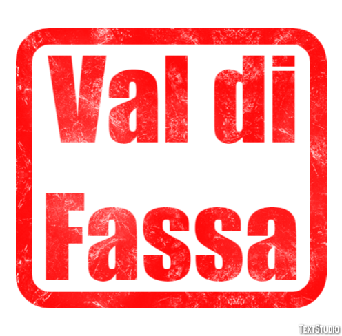 Val di Fassa Efekt tekstowy