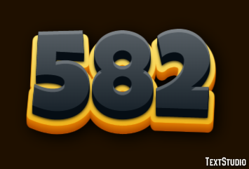 582 テキスト効果
