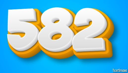 582 テキスト効果