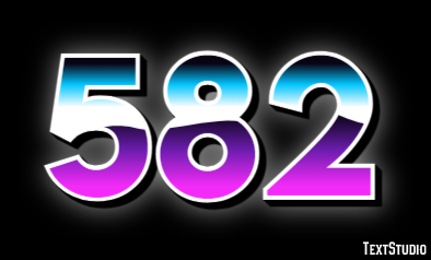 582 テキスト効果
