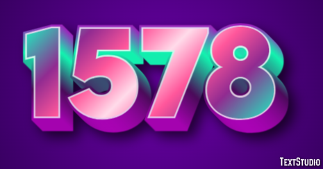 1578 Text Effect
