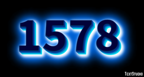 1578 Text Effect