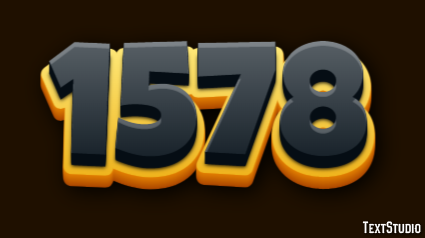 1578 Text Effect
