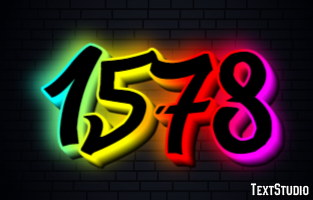 1578 Text Effect