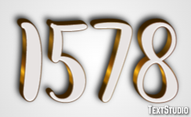 1578 Text Effect