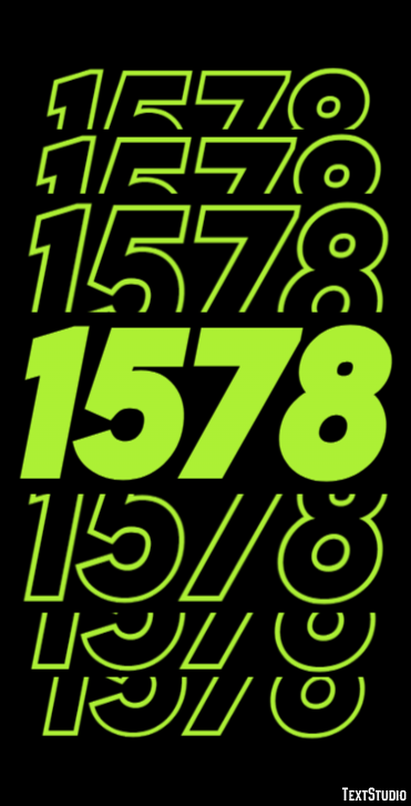 1578 Text Effect