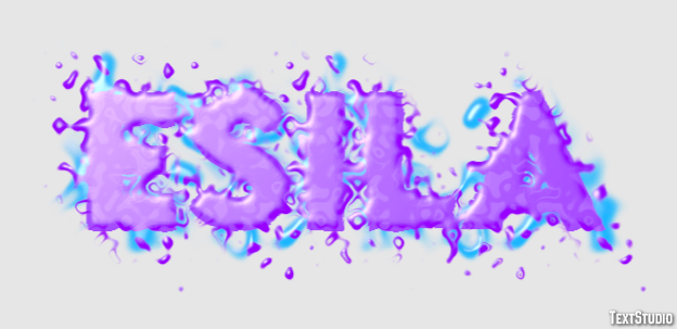Esila Efecto de Texto
