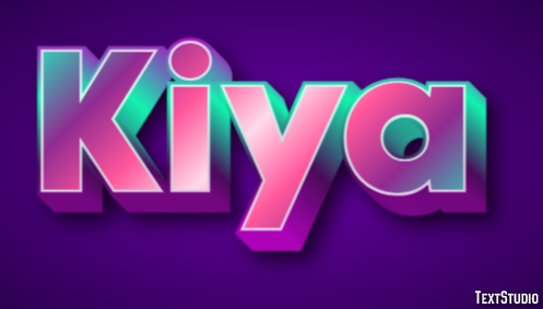 Kiya Text effect
