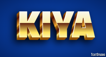 Kiya Efekt tekstowy