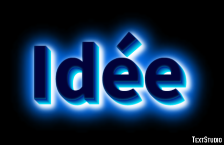 Idée Effet de Texte