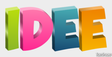 Idée Effet de texte