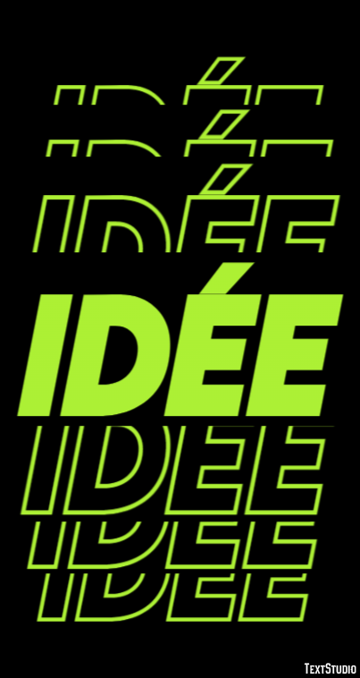 Idée Effet de Texte