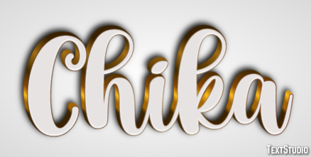 Chika Эффект текста