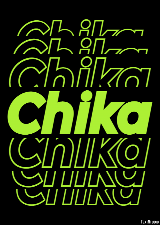 Chika Text Effect