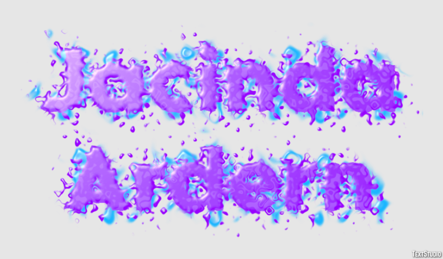Jacinda Ardern Efecto de texto