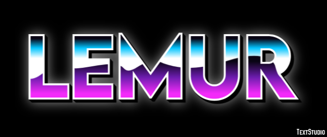 Lemur Effetto testo