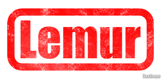 Lemur Effetto testo