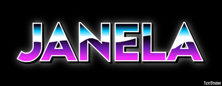 Janela Efeito de texto