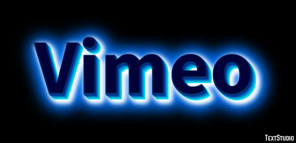 Vimeo Texteffekt