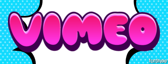 Vimeo Texteffekt