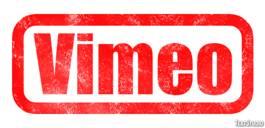 Vimeo Texteffekt